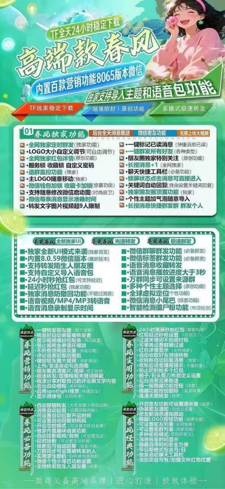 TF春风（斗战神8073）微信多开软件激活码商城